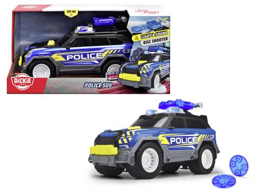 Masina de politie Dickie - Suv cu sunete si lumini, 30cm (Multicolor)