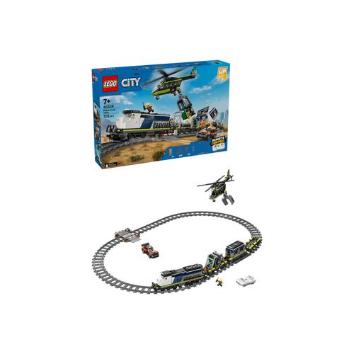 LEGO® City - Jaf in trenul politiei 60508, 1313 piese