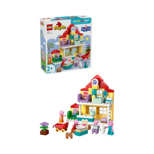 LEGO® DUPLO Peppa Pig - Casa de familie 10467, 84 piese