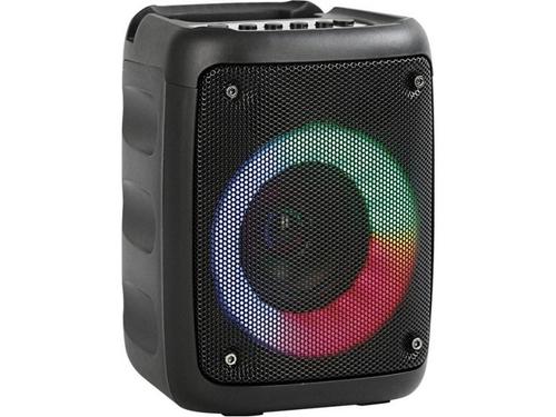 Boxa portabila Rebeltec STAGE 180, 18 W, Bluetooth, LED multicolor, Autonomie 7 ore (Negru)