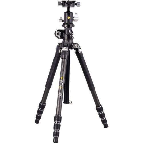 Trepied Vanguard VEO3T+ 234CB, Cap sferic cu doua axe, Inaltime maxima extinsa 144 cm, Fibra de carbon