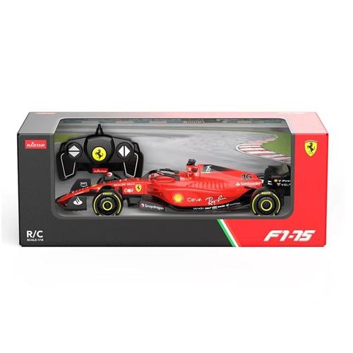 Masinuta cu telecomanda Rastar RC - Ferrari F1 75, 1:18, Rosu