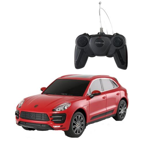 Masinuta Rastar RC  Porsche Macan Turbo 1:24 (Rosu)
