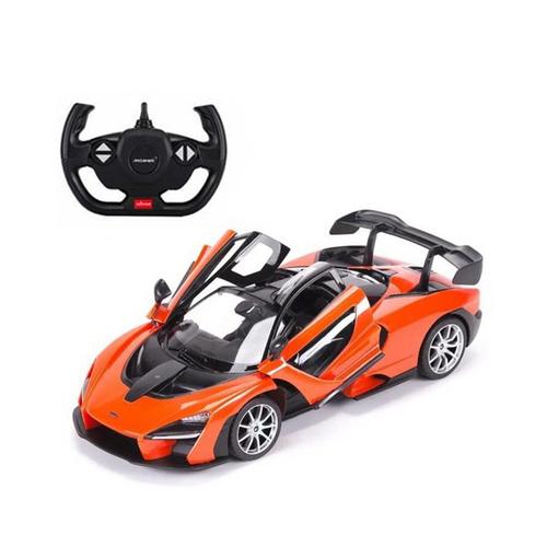 Masinuta Rastar RC - McLaren Senna, portocaliu, 1:14