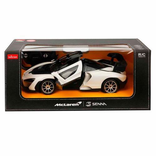 Masina cu telecomanda McLaren Senna, scara 1 la 14 (Alb)