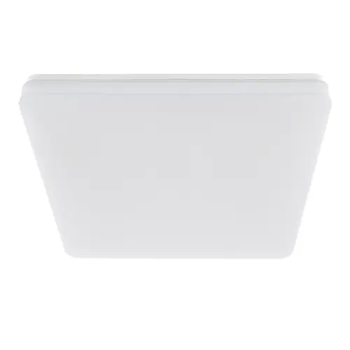 Plafoniera inteligenta LED RGB Tellur, Control vocal, 24W, Wi-Fi, 33 cm, Forma patrata