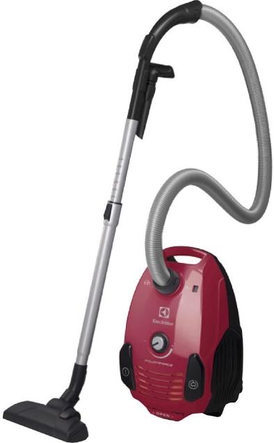 Aspirator cu sac Electrolux EPF61RR Power Force, 800 W (Rosu)
