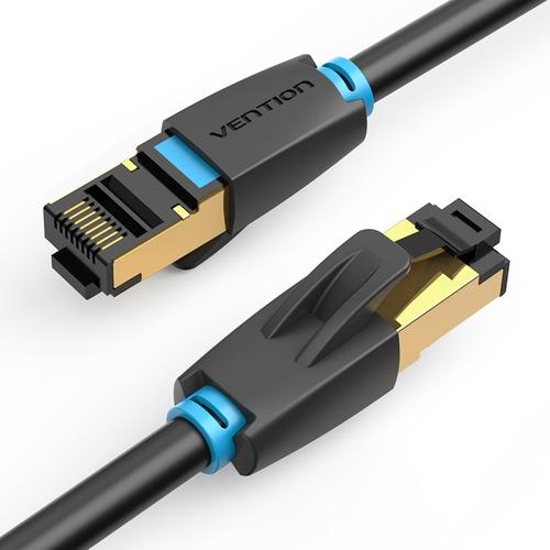 Cablu Internet LAN ,CAT 8 , SSTP cablu retea - 40 GB / s si 2000 MHz, 0.5 m, Vention