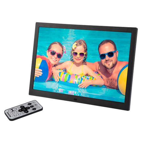 Rama foto digitala Sencor SDF 1571 BK, Ecran TFT LED 15.4inch, USB 2.0, Difuzor, Cititor carduri SD/SDHC/MMC (Negru)