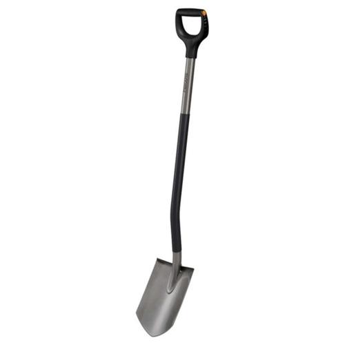 Lopata de gradina ergonomica Fiskars F1067511, 19.5 cm (Gri)