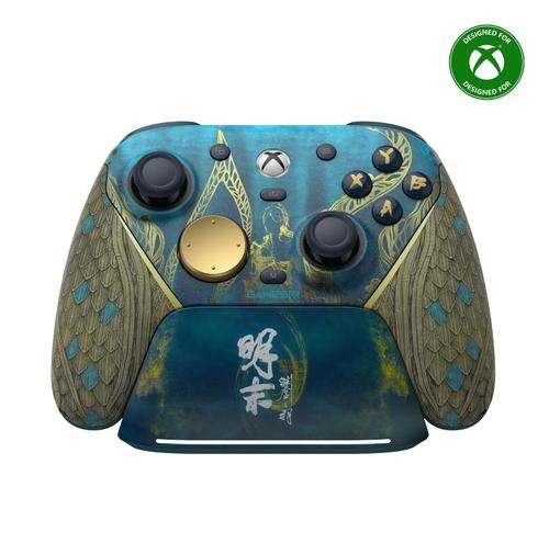 Controller Wireless GameSir G7 Pro Wuchang: Fallen Feathers Edition, pentru Xbox, PC & Android (Verde/Auriu)