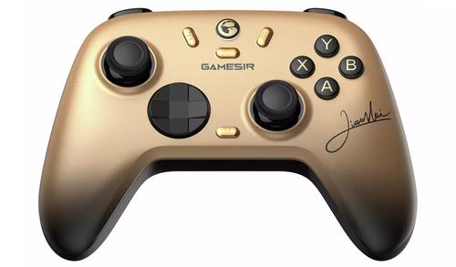 Controller Wireless GameSir Nova 2 Lite Champion Edition, Compatibil Nintendo Switch, Windows PC, Steam Deck, Android, iOS (Auriu)