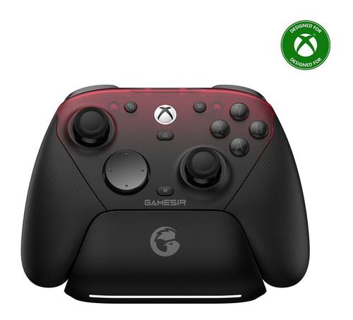 Controller Wireless GameSir G7 Pro Shadow Ember Edition, pentru Xbox Series X|S, Xbox One, PC (Negru/Rosu)