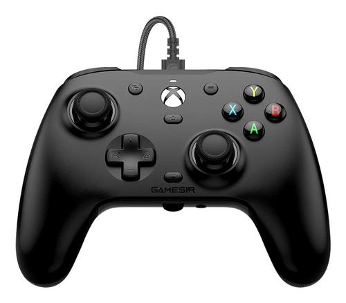 Controller cu fir GameSir G7 pentru Xbox One, Xbox Series X/S (Negru)