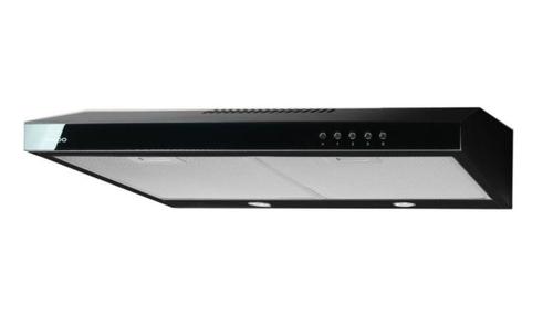 Hota incorporabila Akpo WK-7 K50, 253 m3/h, 3 viteze, Clasa C, Sticla (Negru)