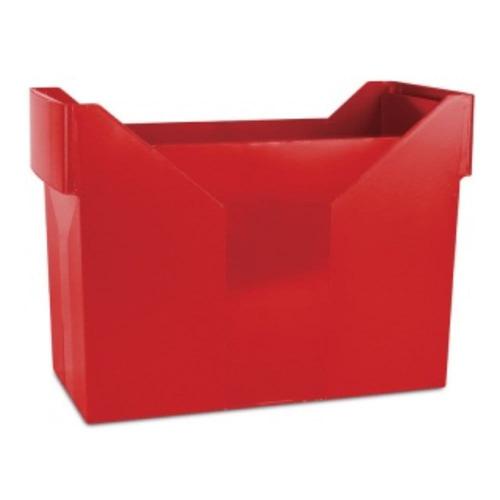 Suport Dosare Suspendabile DONAU, 330x260x160 mm, Capacitate 20 Dosare, Culoare Rosie