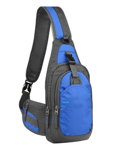 Rucsac Laptop Spacer Sling SPB-SLING-BLUE, Universal (Albastru/Negru)