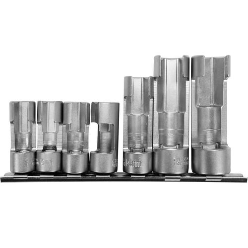 Set chei pentru injectoare Yato YT-17508, CR-V 3/8 - 1/2 inch 10 - 19mm, 7 buc