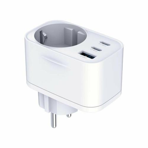 Incarcator Retea 3mk Hyper Comfort Charger, 30W, QC PD PPS, 1x USB-A, 2x USB-C (Alb)