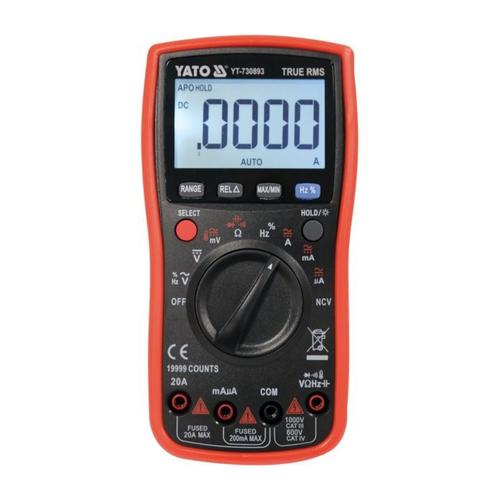 Multimetru portabil multifuctional Yato YT-730893, 0-750V