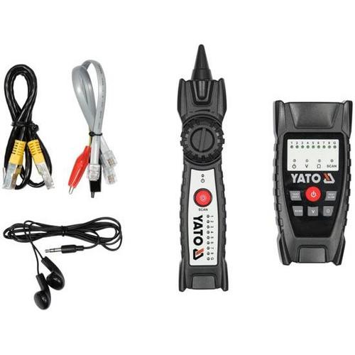 Localizatorul de cablu Yato YT-73137, Negru