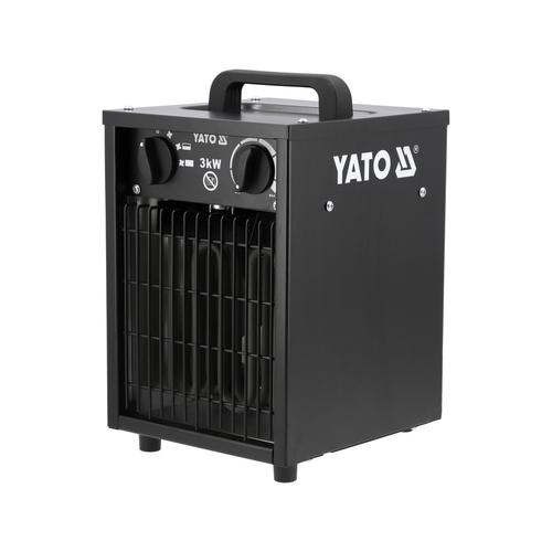 Aeroterma electrica Yato YT-99693, 3000 W, 30 m² cu functie ventilare
