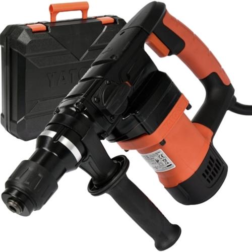Rotopercutor Yato YT-82123, 1100W, 5J, 32mm, set cu 3 burghie si 2 dalti, in valiza