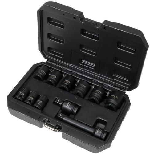 Set chei tubulare impact 1/2'', 11 piese Yato YT-10255