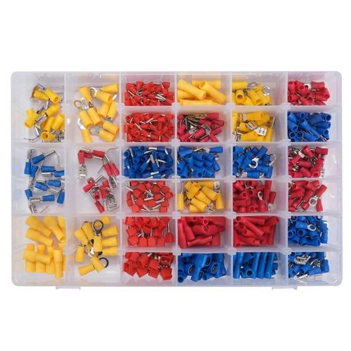 Set conectori izolati Yato YT-068913, din alama si pvc, pentru cabluri electrice