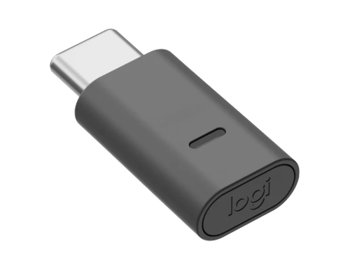 Receiver USB-C Logitech 989-001137 pentru casti Zone Wireless/Vibe/305/950 (Negru)