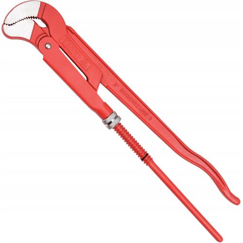 Cleste pentru tevi YATO YT-22183, Otel, 650 mm, 3inch, Rosu