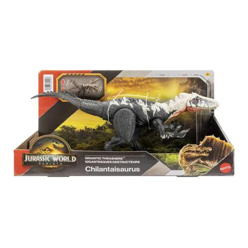 Figurina Jurassic World Renasterea dinozaur gigantic Chilantaisaurus interactiv