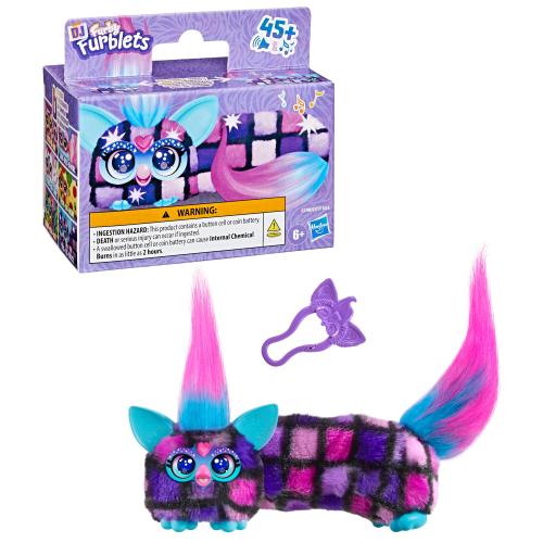 Jucarie de plus interactiva Hasbro DJ Furbis Dis-Co-Dazz, 6 ani+