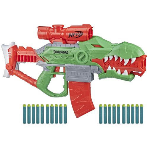 Blaster Nerf Dinosquad - Rex Rampage, 20 proiectile