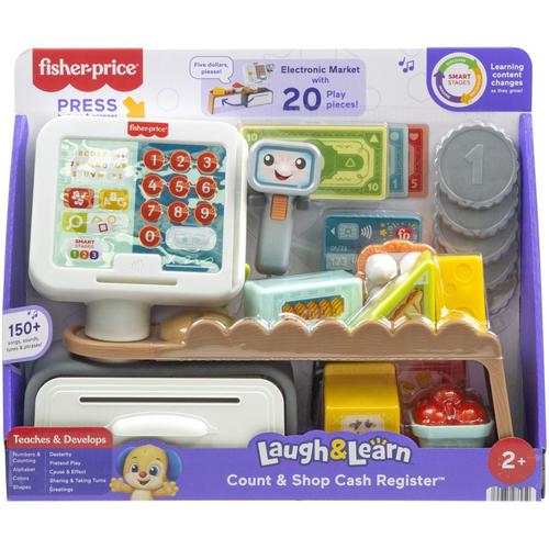 Set de joaca Fisher Price - Casa de marcat, cu accesorii