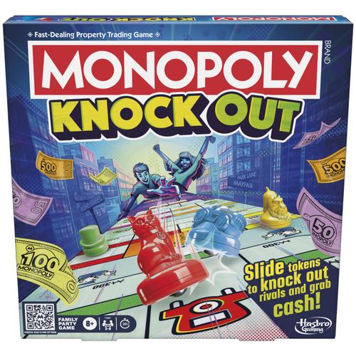 Joc Monopoly Knock Out,  limba engleza, 8 ani +