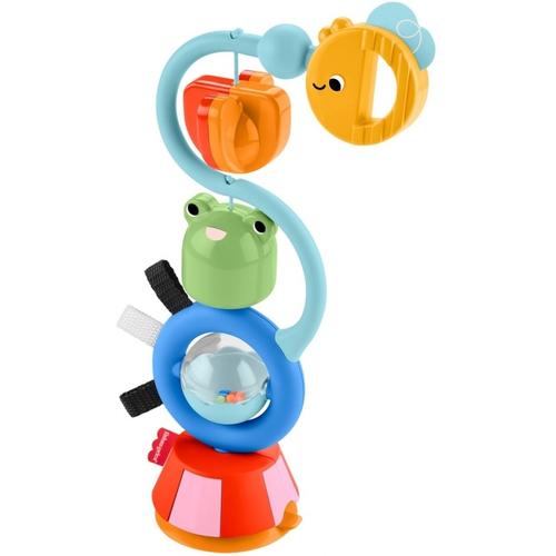 Jucarie interactiva pentru bebelusi Mattel,  cu ventuza