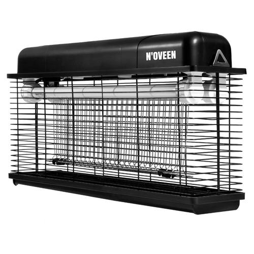 Lampa electrica anti-insecte Noveen IKN36, Profesionala, IPX4, 2x LED UV, 36 W, 2500 V (Negru)