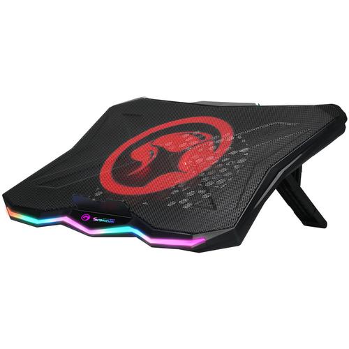 Cooler Laptop Marvo FN-40,  17inch, RGB (Negru)