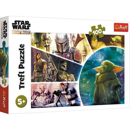 Puzzle Trefl Star Wars, The Mandalorian, 100 piese