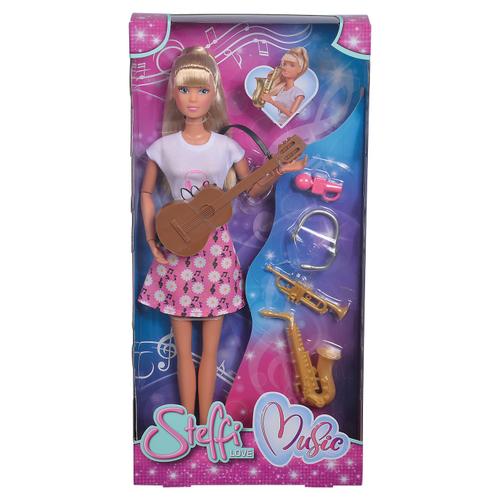 Papusa Steffi Love Music, cu accesorii, 29 cm