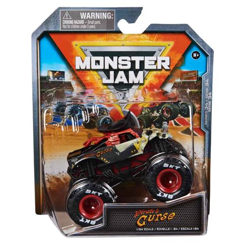 Masinuta diecast Monster Jam - Pirate'S Curse, 1:64