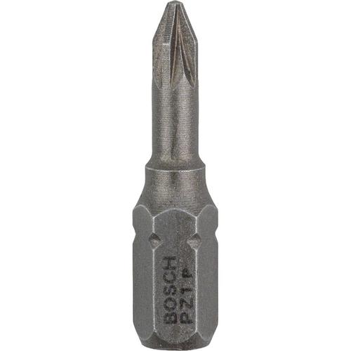 Set 3 biti PZ1, Bosch, 25mm, Gri