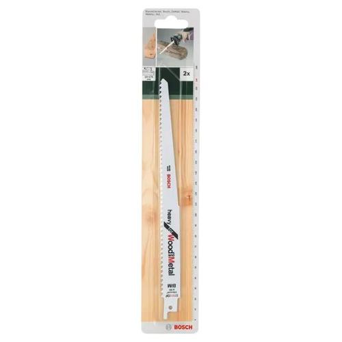 Panza fierastrau sabie, pentru lemn / metal, Bosch Heavy for Wood, S 1111 DF, set 2 bucati