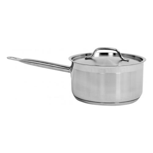 Cratita din inox cu maner si capac YATO YG-00061, capacitate 3.3 L, 20 x 10.5 cm