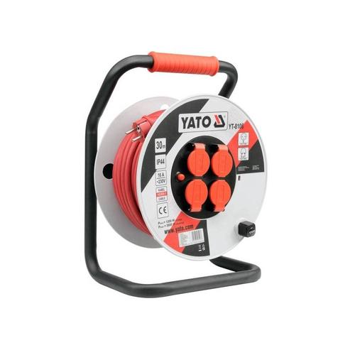 Prelungitor pe tambur 30 M, 3X2.5MM Yato YT-8106