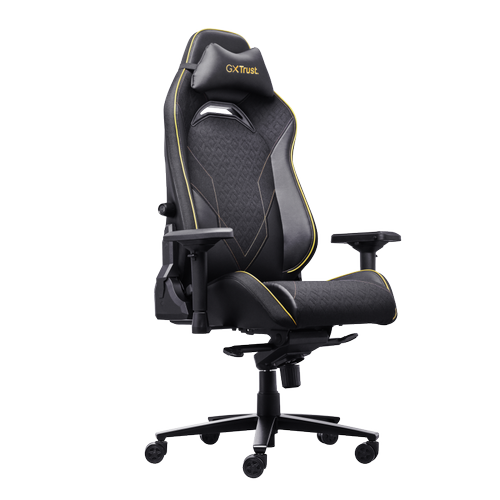 Scaun gaming Trust RGB GXT 721 Ruya Pro, reglabil, Negru