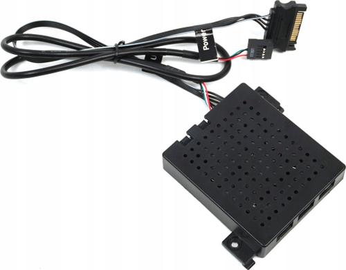 Fan controller NZXT AC-CRFR0-B1, 9 canale, 3-pin/4-pin, 12V (Negru)