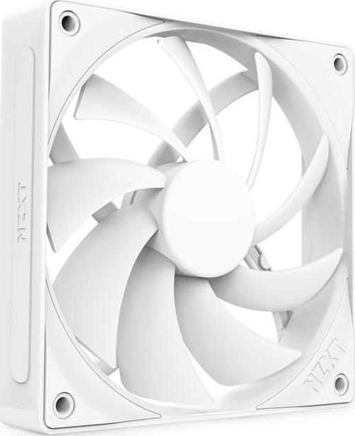 Ventilator NZXT F120Q, 120mm, 500-1700 RPM, FDB, 4-pin PWM (Alb)