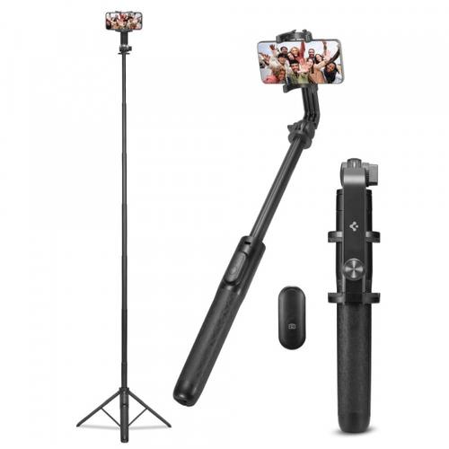 Selfie Stick Bluetooth Spigen S560W, Universal, AMP05813, Negru